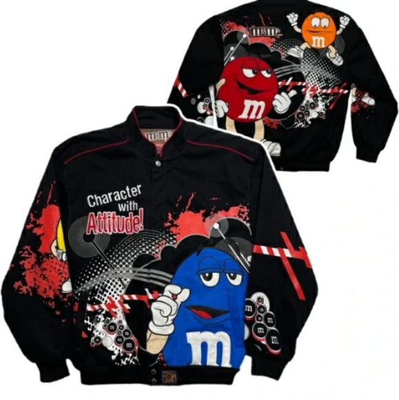 Vintage M & M's Jacket 2xl youth - Picture 4 of 10